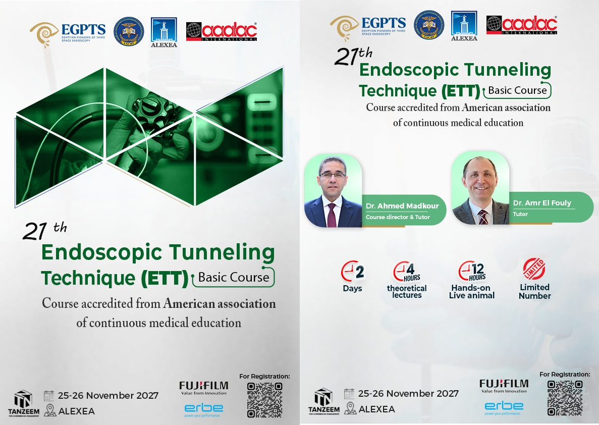 21th Endoscopic Tunneling Technique ETT poster