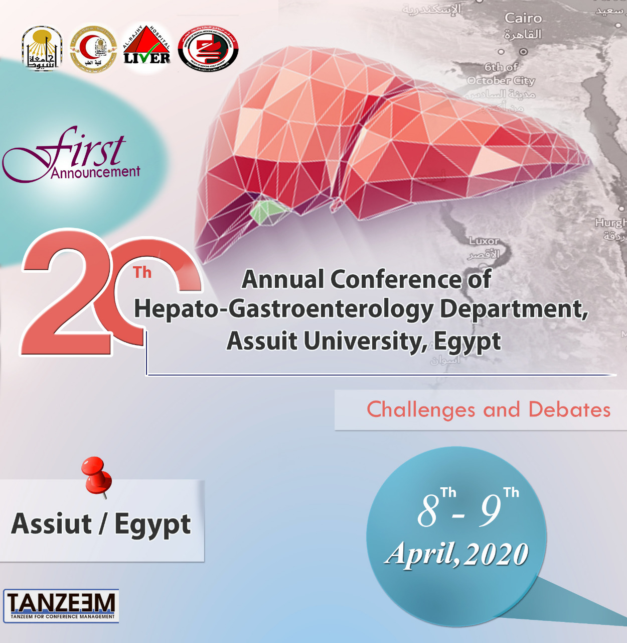 20th Annual Conference of Hepatogastroenterology Department, Assuit University, Egypt